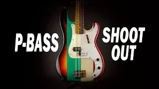 Precision Bass shootout - 19 instruments