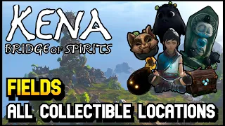 Kena Bridge Of Spirits - Fields All Collectible Locations (Rots, Hats, Flower Shrines...)