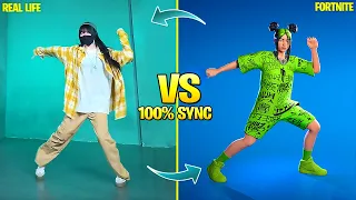 FORTNITE DANCES IN REAL LIFE (Dancery, Challenge, Swag Shuffle, Ambitious)