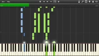 Mulan - I'll Make a Man out of You - Piano tutorial (Synthesia)