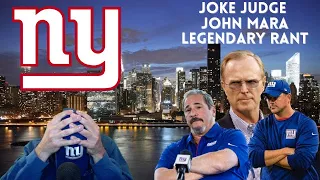 New York Giants | JOKE Judge Blames Headsets For Timeouts! John Mara Is LOST! LEGENDARY RANT!
