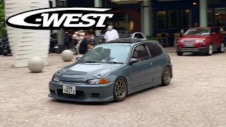 C West Nardo Grey Honda Civic EG6 At Millenia Walk, Singapore!