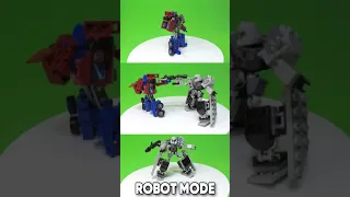 Kre-O Battle Changer Transformers Optimus Prime VS Megatron │ Brickollection #shorts