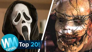 ¡Top 20 MÁSCARAS de Películas de TERROR!