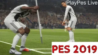 PES 2019 - JUVENTUS vs PSG - Full Match & C.RONALDO Amazing Goals - PC Gameplay 1080p HD