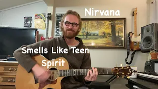 Nirvana - Smells Like Teen Spirit Guitar Lesson + TAB