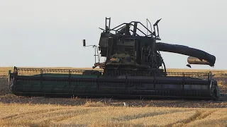 Combine & Field Fire Aftermath - Combine totally burned out and done | Field and Combine Fires