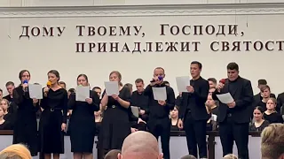 Боже, лишь на милость уповаю я Твою || Красивое пение молодежи 🎵