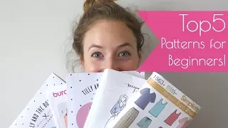 5 Sewing Patterns for Beginners - My recommendations.