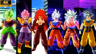 DBZ: BT3 Mod - All Goku Transformations & (Fusion) "Gokhan, Brorotto, Karoly" & Ultimate Attacks