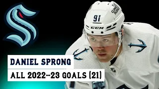 Daniel Sprong (#91) All 21 Goals of the 2022-23 NHL Season