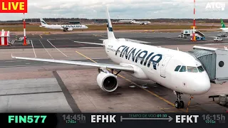 EFHK to EFKT | Helsinki to Kittilä | Microsoft Flight Simulator | MSFS | IVAO