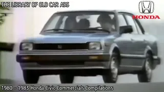 1980 - 1983 Honda Civic Commercials Compilations (Part 2)