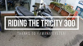 Riding the STUNNING Yamaha Tricity 300! - Exploring Devon