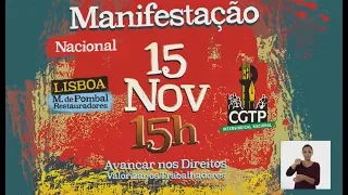 Tempo de Antena - Manifestação 15 de Novembro