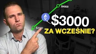 Cena ETHEREUM Zalicza $3,000!🔴 Falstart Czy Początek Większych Wzrostów? Kryptowaluty Wiadomości