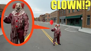 when you ever see this Clown in your Town, RUN AWAY FAST!! (it's CRAZY)