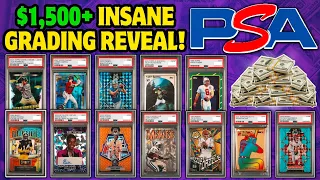 *75 CARD PSA GRADED CARD RETURN!🤯 PAYING OVER $1,500+ ON THIS SUBMISSION! - INSANE RESULTS!🔥