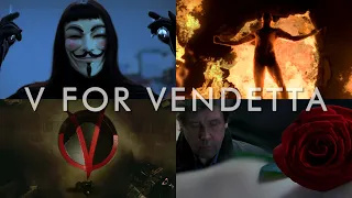 Amazing Shots of V FOR VENDETTA