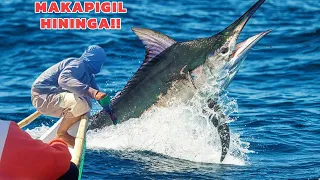 GIANT BLUE MARLIN!! MATINDING HILAHAN BAGO NAISAMPA | PACIFIC OCEAN