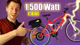 E-Bike selber bauen 1.500W - 50 km/h !!