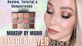 MAKEUP BY MARIO ETHEREAL EYES PALETTE REVIEW, TUTORIAL & COMPARISONS/ IS IT WORTH $$