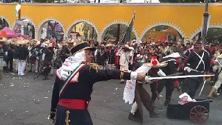 5 de mayo Batalla de puebla peñon de los baños 2023 pt1