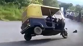 Rickshaw Stunt