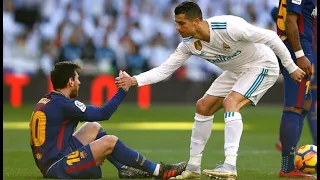 Ronaldo & Messi Conversations & RESPECT Moments in Football