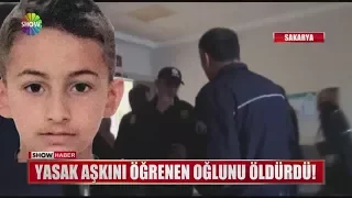 Yasak aşkını öğrenen oğlunu öldürdü!