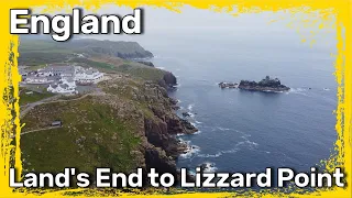 Best motorcycle roads in UK - Land's End-Lizzard Point - motorcycle touring in Europe