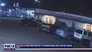 Kent Police Chief reports 17 homicides so far in 2023, up from 9 total last year | FOX 13 Seattle