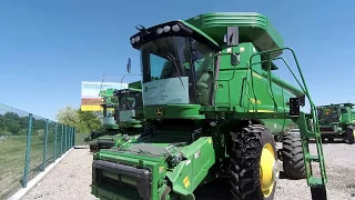 Робота комбайну John Deere 9770 STS (2009 р.в. №-3312). Відновлена техніка John Deere.