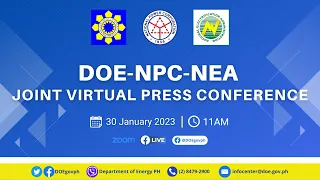 Joint Virtual Press Conference of DOE, NPC and NEA