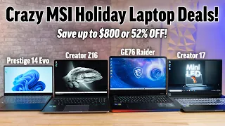 MSI Laptop Buyers Guide for Creators, Gamers, & Business!