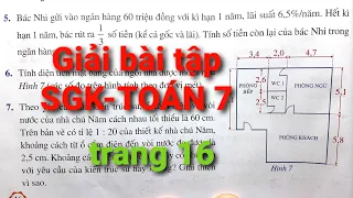 CỘNG, TRỪ, NHÂN, CHIA SỐ HỮU TỈ (trang 16《Giải bài tập SGK TOÁN 7《Cánh Diều》THẦY THÙY