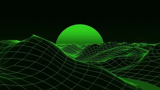 [4K] 1 Hour Of Green DJ Visuals - VJ Loops