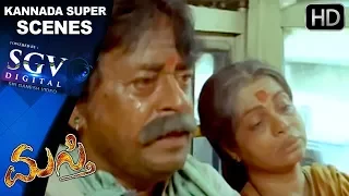 Upendra got emotional after seeing his mother Death | Masti Kannada Movie | Kannada Super Scenes