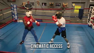 CinematicACCESS: Exclusive Zab Judah Sparring (NEVER BEFORE SEEN) Part 1***