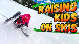 Skiing Family | Raising Kids on Skis | Letting Them Learn and Live