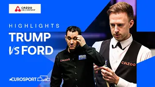 Quarter-final bound! 🙌 | Judd Trump vs Tom Ford | 2024 World Snooker Championship Highlights