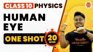 Human Eye Class 10 Physics One Shot in 20 Mins | NCERT Class 10 Science