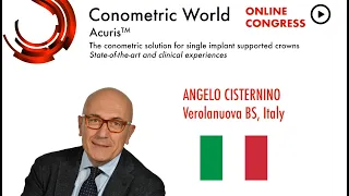 2 - Conometric World Congress - Dr Angelo Cisternino