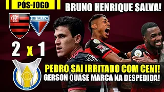 BRUNO HENRIQUE SALVA! PEDRO SAI IRRITADO COM CENI! GERSON QUASE MARCA!