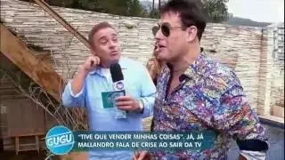 Sérgio Mallandro relembra músicas famosas de sua carreira