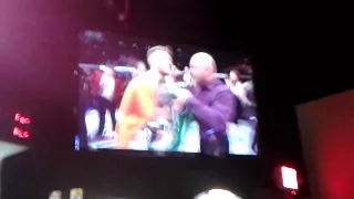 Aldo vs McGregor finish and octagon interview.