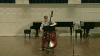 Elliott Carter: Figment III (2007) - Luke Stence, Double Bass