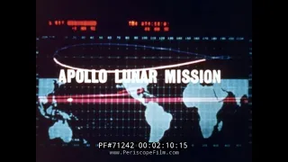 “ APOLLO LUNAR MISSION ” 1960s NASA APOLLO PROGRAM ORIENTATION FILM 71242