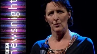 Fiona Shaw performs The Wasteland - Newsnight