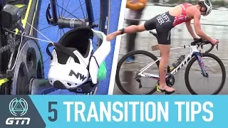 Transition From The Swim To Bike Faster | Top 5 T1 Tips